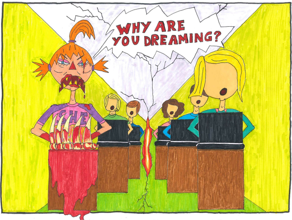 Illustration: Why are you dreaming? 1