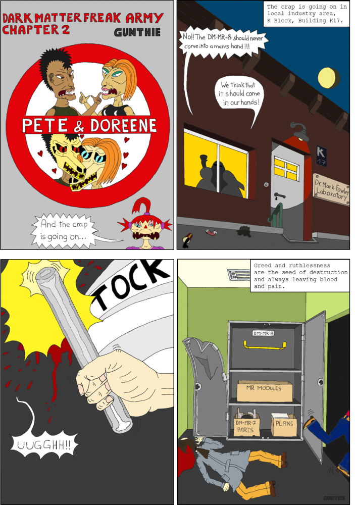 Comic: Pete and Doreene 1