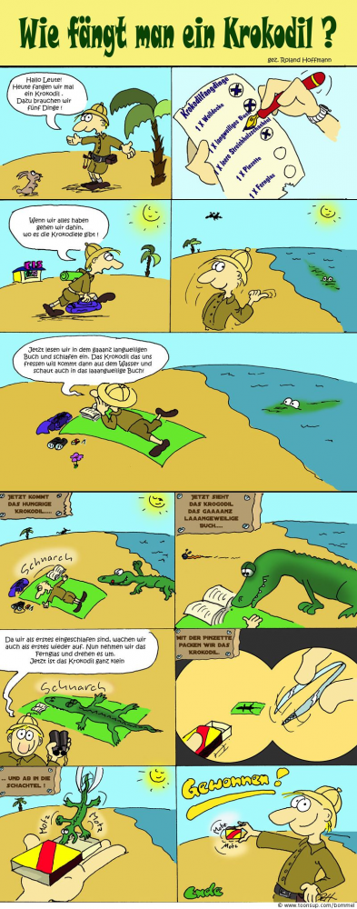 Comic: Krokodiljäger 1