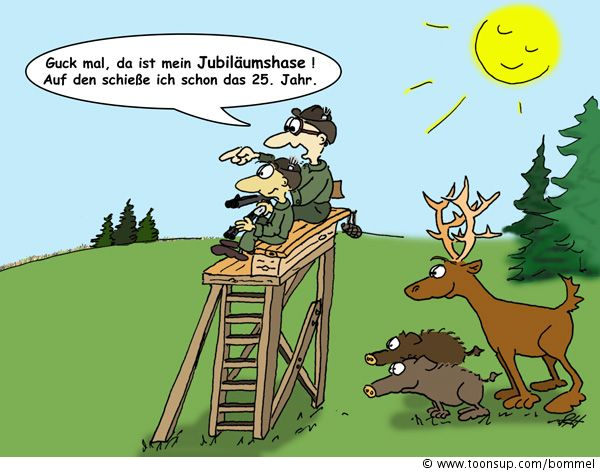 Cartoon: Hasenglück 1