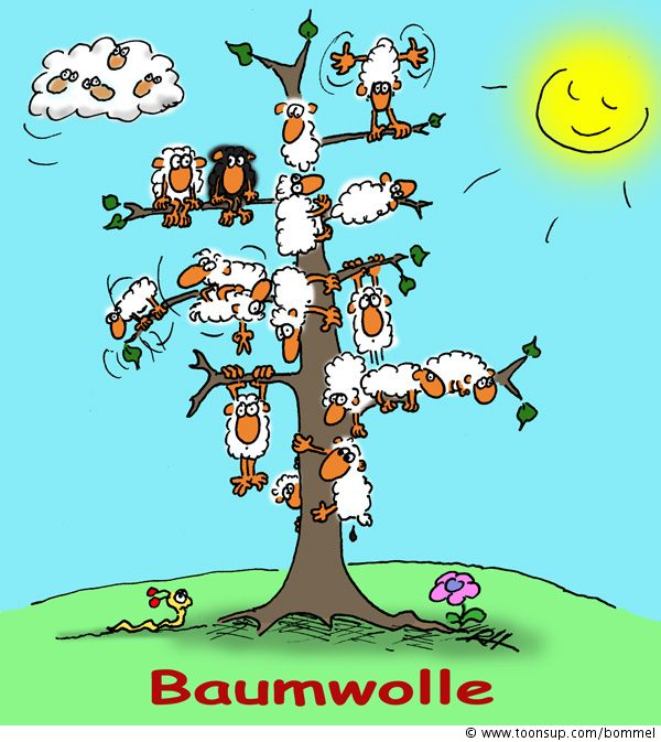Cartoon: Baumwolle 1
