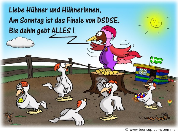 Cartoon: Oster-Hahn 1