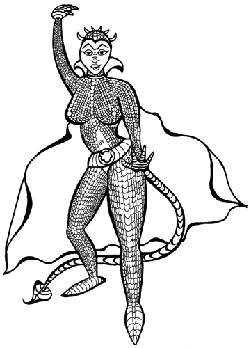Illustration: Miss Goldscale 3