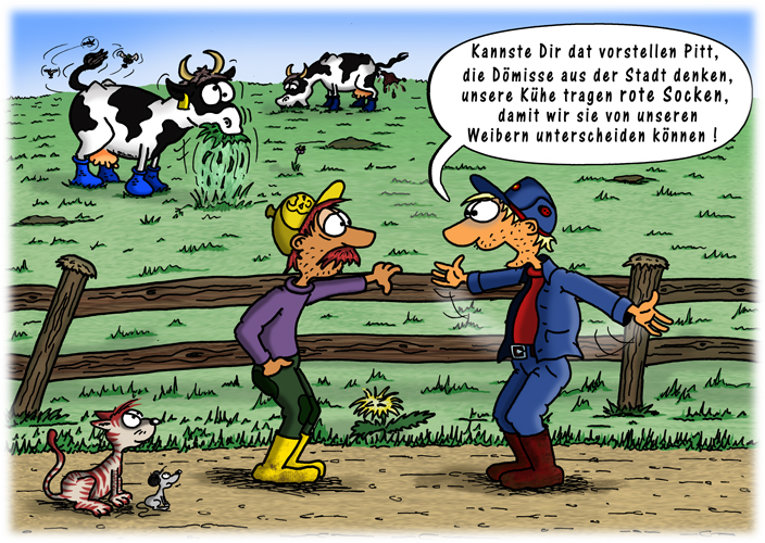 Cartoon: Altes Vorurteil! 1