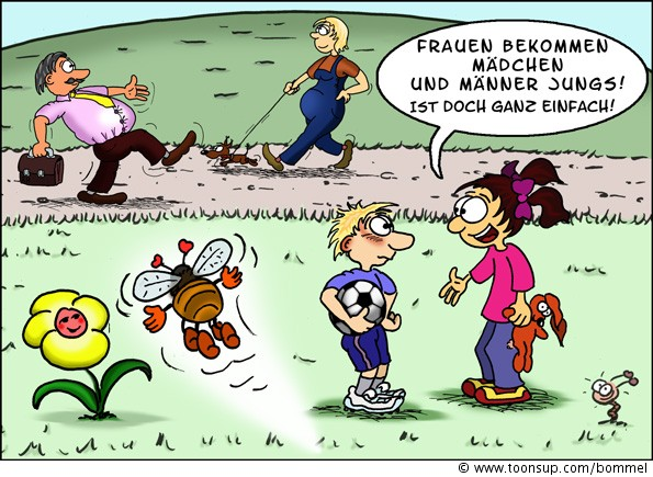 Cartoon: Schmerzen! 1