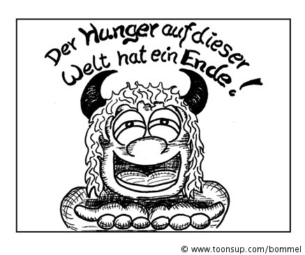 Cartoon: Brot für die Welt 4