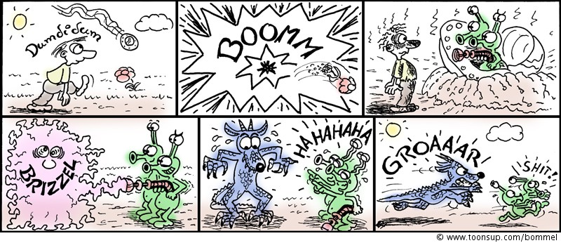 Comic: Alleinteamcomic 1
