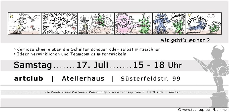 Illustration: Flyer-TU-Treffen Aachen 2010 2