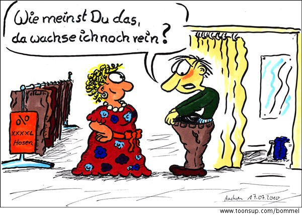 Cartoon: XXXXL 1