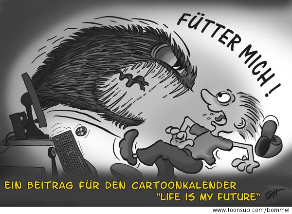 Cartoon: Computemonster für limf 1