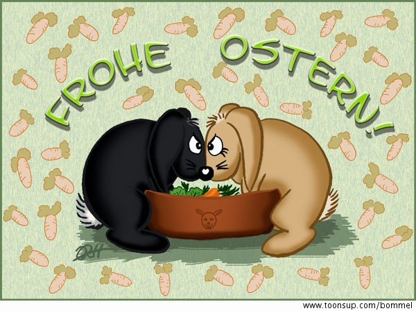 Illustration: Osterhasis 3