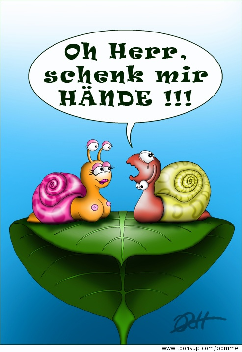 Cartoon: Hände haben 1
