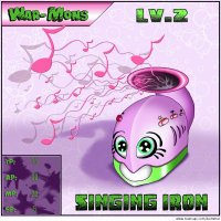 WAR-MONS - SINGING IRON