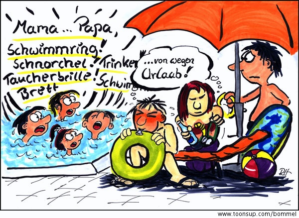 Cartoon: Poolkritzeleien-2 4