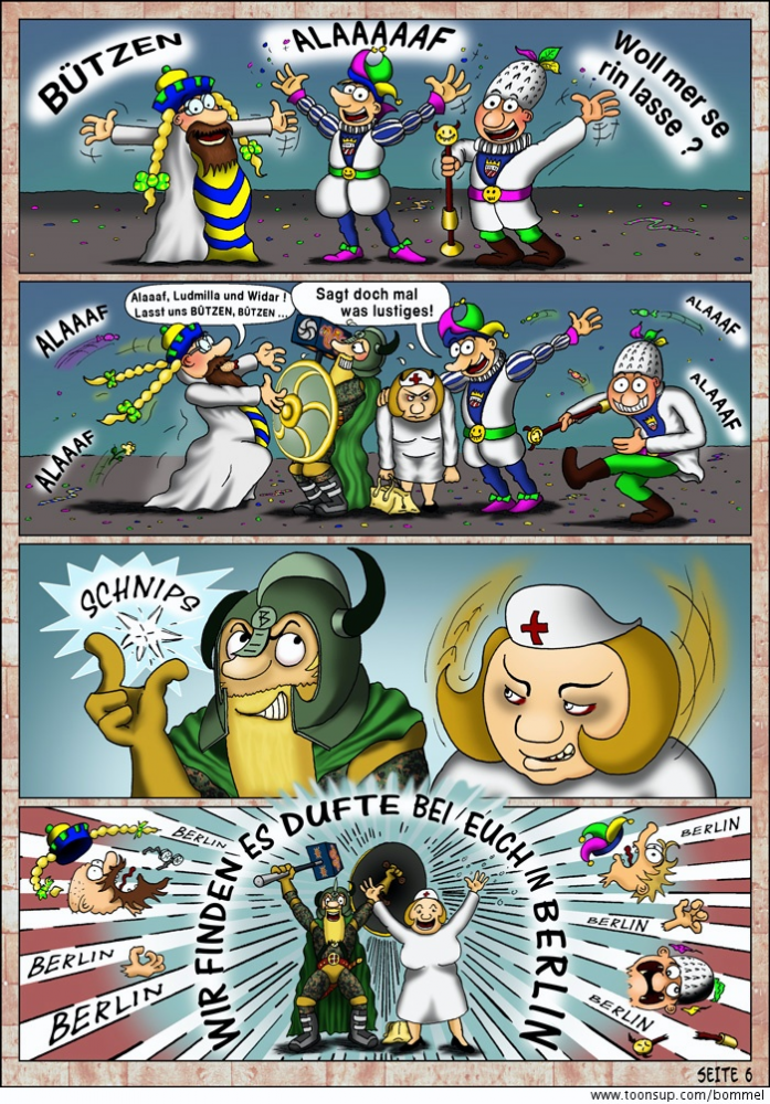 Comic: Ludmilla & Widar 1