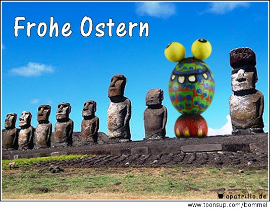 Illustration: Frohe Ostern Gemeinde 1