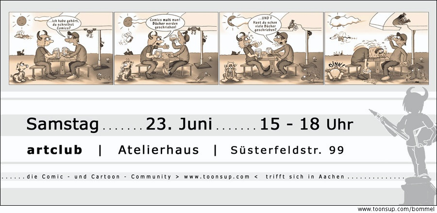 Illustration: 2. Tu-Treffen Aachen Flyer 2
