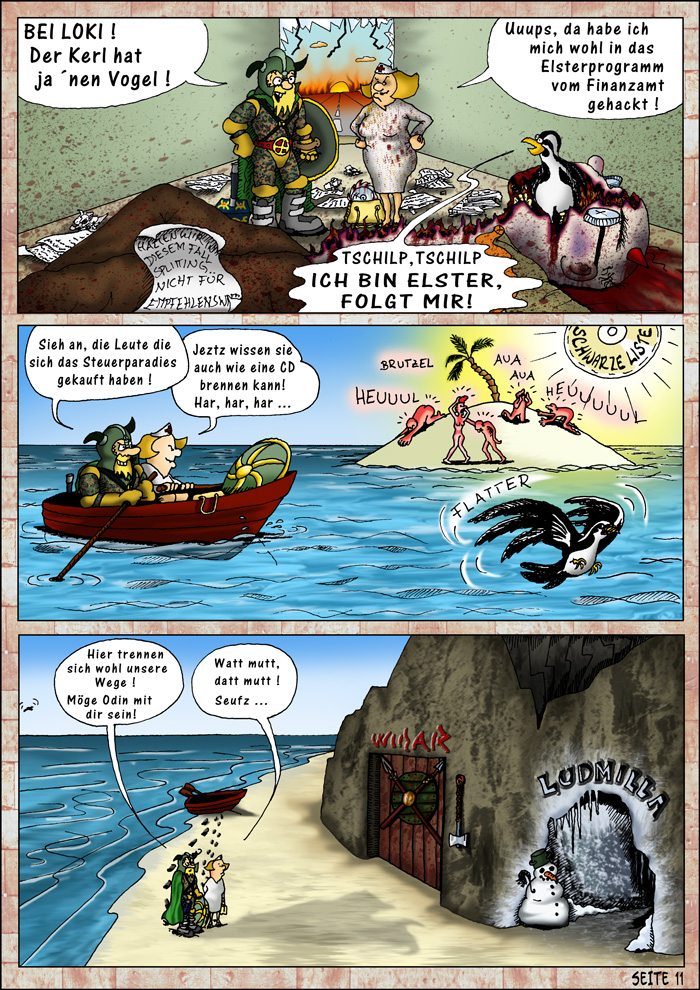 Comic: Ludmilla & Widar 1