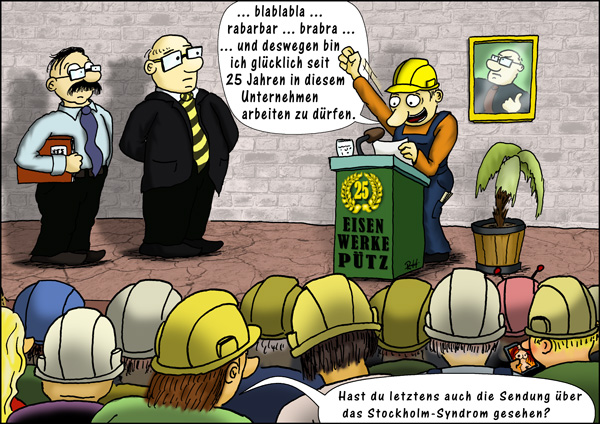 Cartoon: Jubiläumsfeier 1
