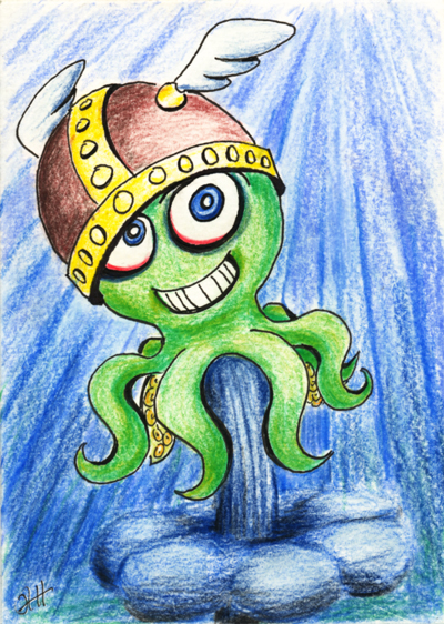Illustration: Octohelmchen 1