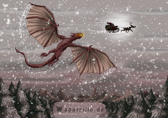 Illustration: Drachengeschenk 1