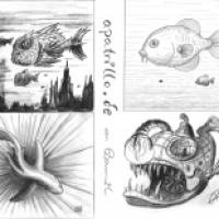 Fisch-Scribble