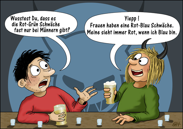 Cartoon: Rot-Grün-Blau 1