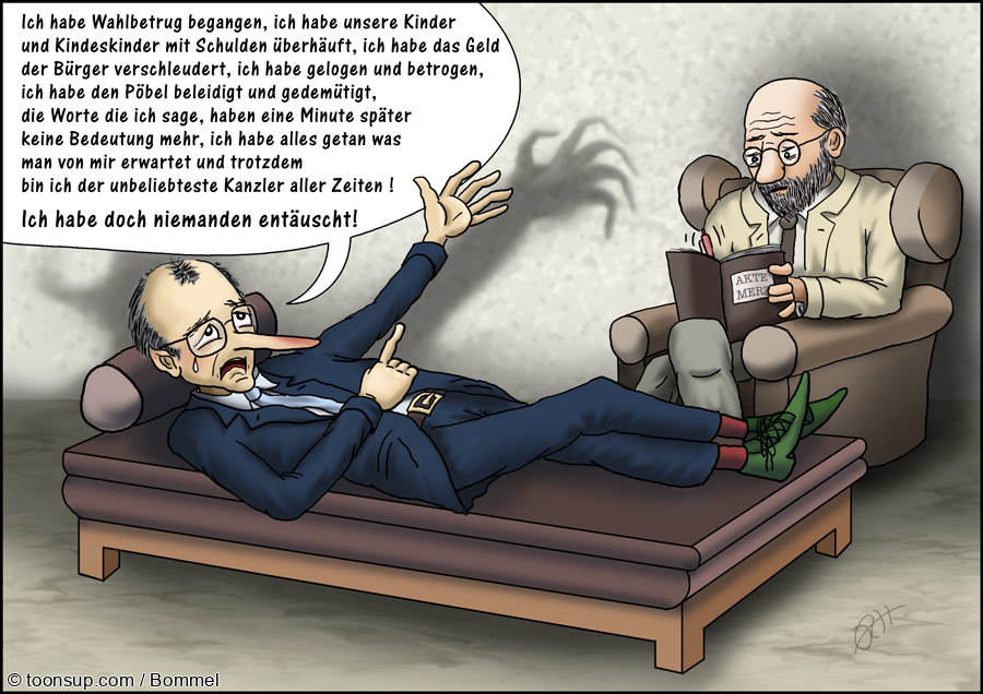 Cartoon: NICHT ENTÄUSCHT ! 1