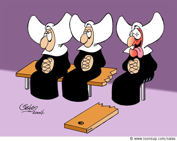 Cartoon: Nuns 1