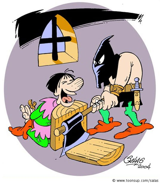 Cartoon: Execution 1