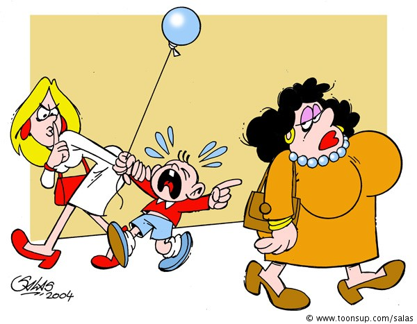 Cartoon: Sssh...! 1