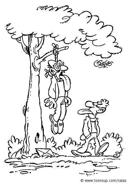 Cartoon: Suicide 1
