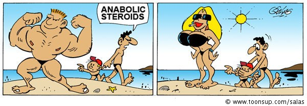 Comic: Anabolid steroids 1