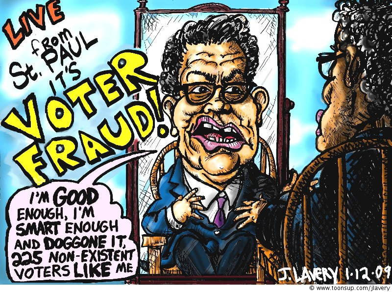 Cartoon: 'Senator' Al Franken 1