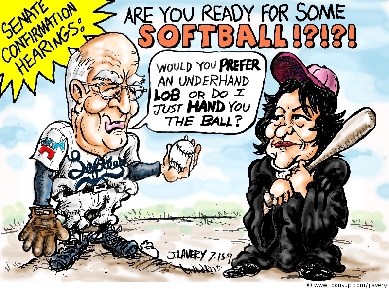 Cartoon: Senate Confirmation Hearing 1