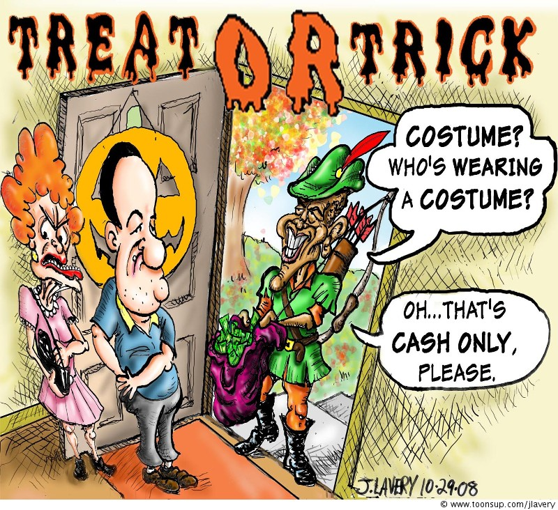 Cartoon: Happy Obamaween! 1