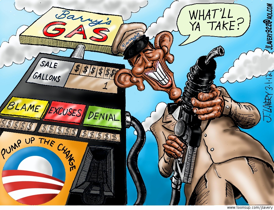 Cartoon: Obama's Gas Prices 1