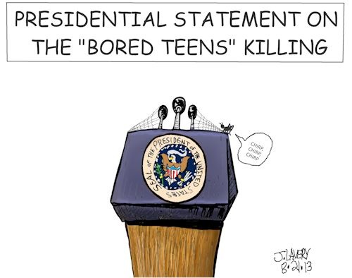 Cartoon: Obama Where Art Thou? 1