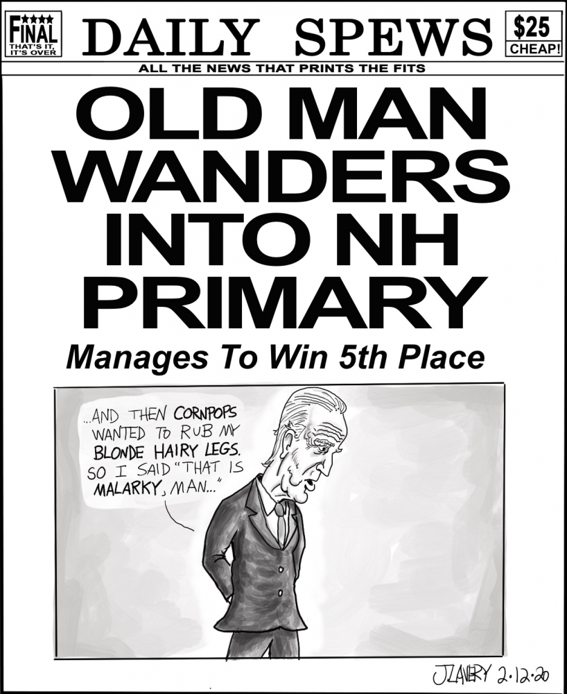 Cartoon: New Hampshire Primary 1