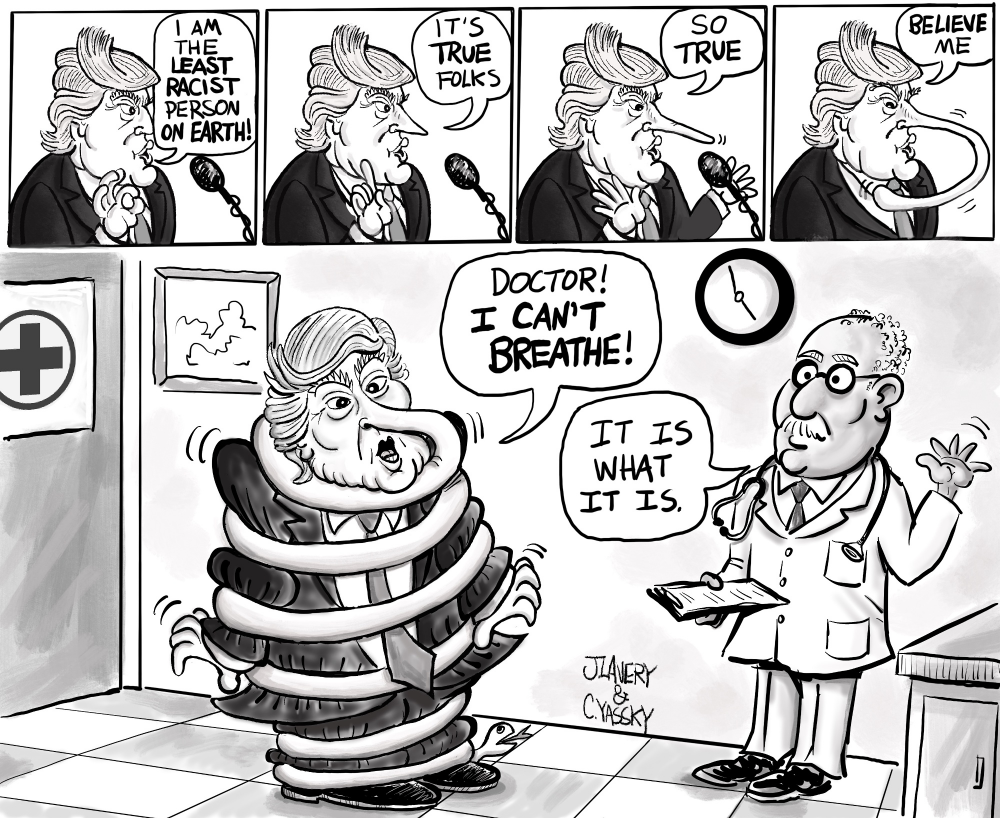 Comic: Orange Lies Matter 1