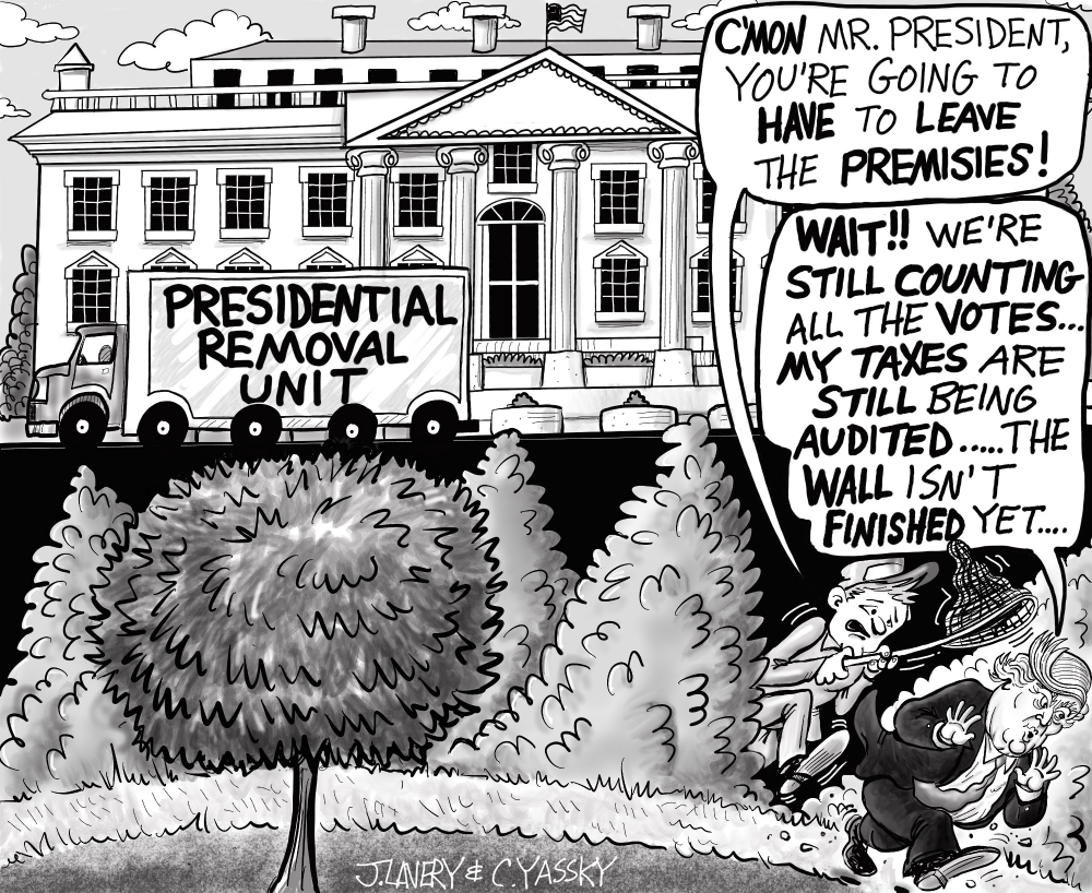 Cartoon: Presidential Removal Unit 1