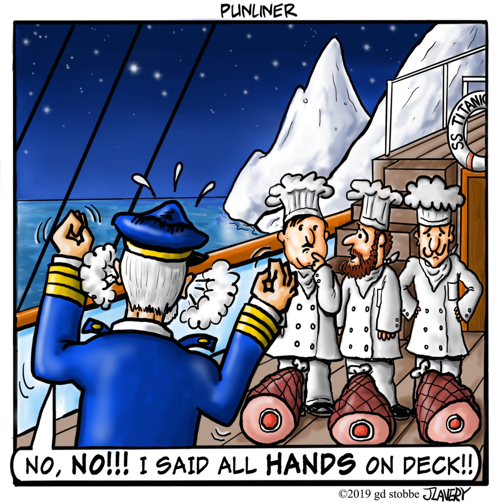 Cartoon: My Ham Will Always Go On 1