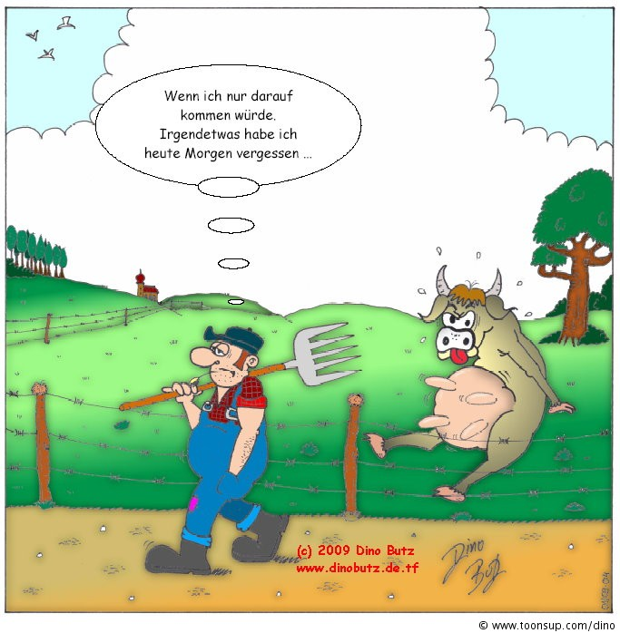 Cartoon: Landwirt 1
