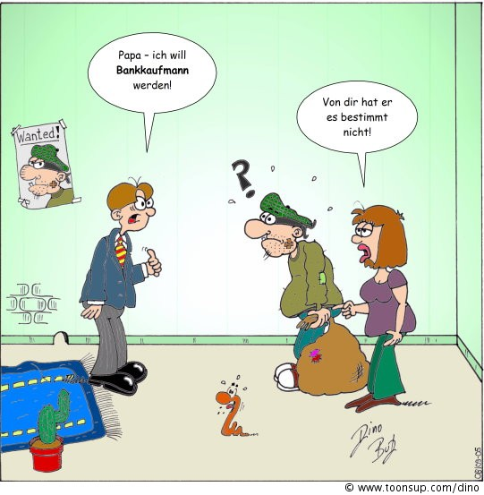 Cartoon: Banker 1