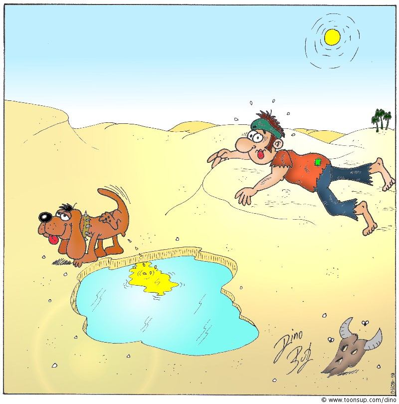 Cartoon: Wüste 1