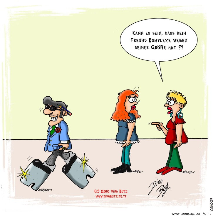 Cartoon: Größe ist nicht alles ... 1