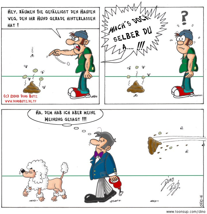 Cartoon: Ach du Scheisse ... 1