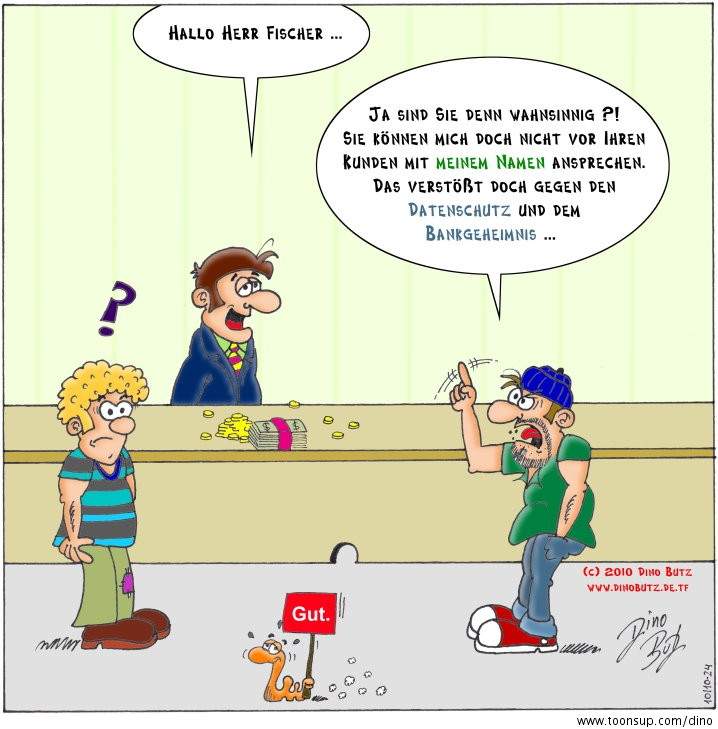 Cartoon: Bankgeheimnis 1