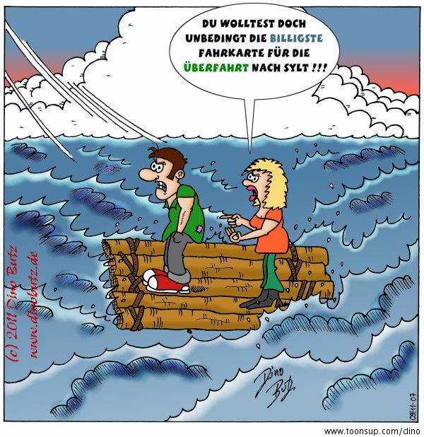 Cartoon: Urlaubserinnerungen 1