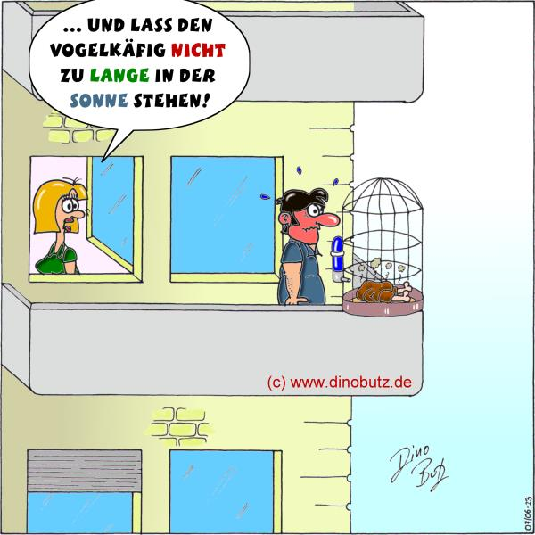 Cartoon: Sommer, Sonne, Hitze ... 1